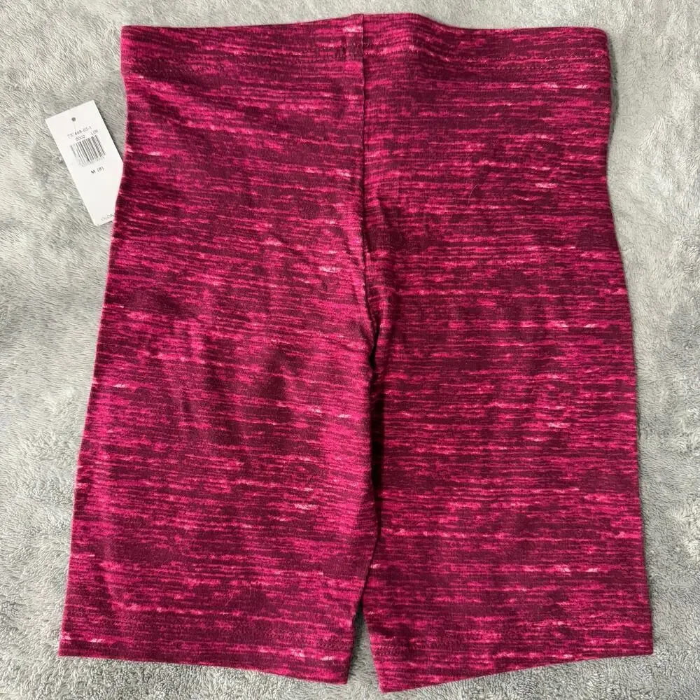 Old Navy Built-in Tough Stretch High Waist Short Leggings, Red, M(8)